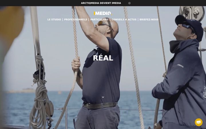 Screenshot di arctiqmedia.fr