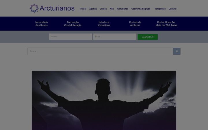 Snimka zaslona za arcturianos.com.br
