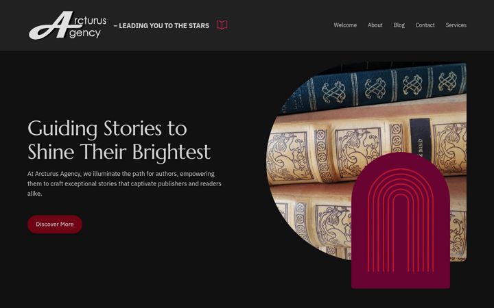 Screenshot di arcturusagency.com