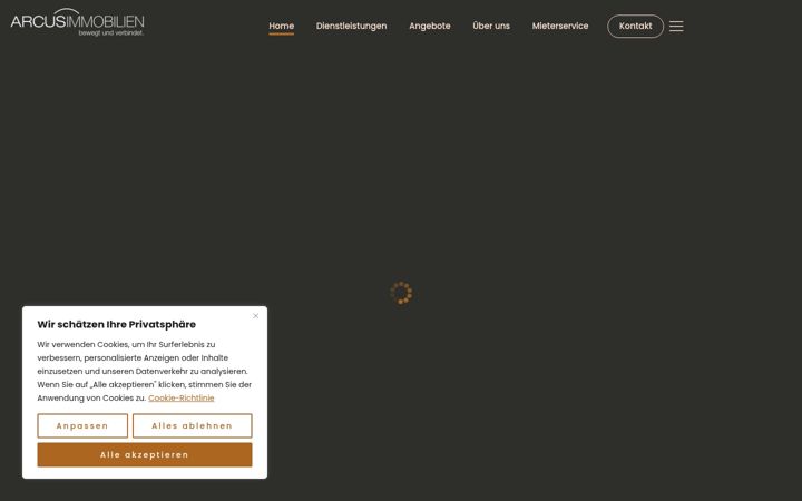 Kuvakaappaus sivustosta arcusimmo.ch