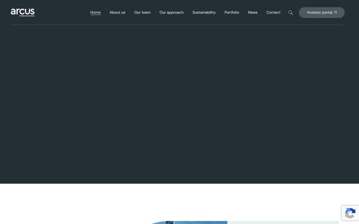 Captură de ecran a arcusip.com