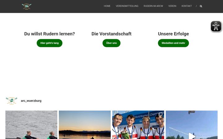 Skjermbilde av arcw.de