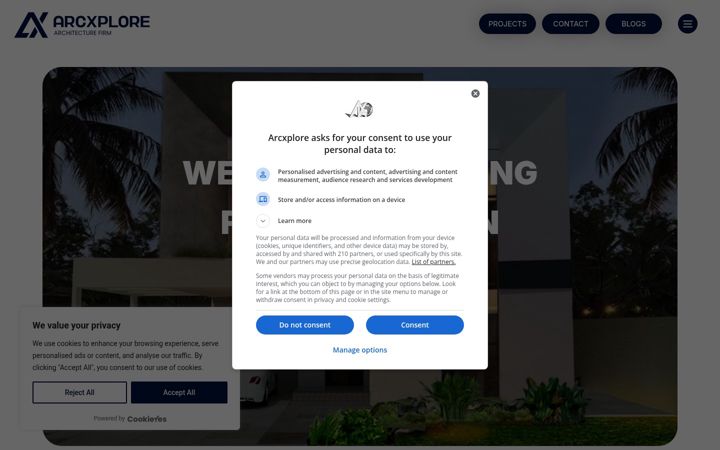 Képernyőkép: arcxplore.com