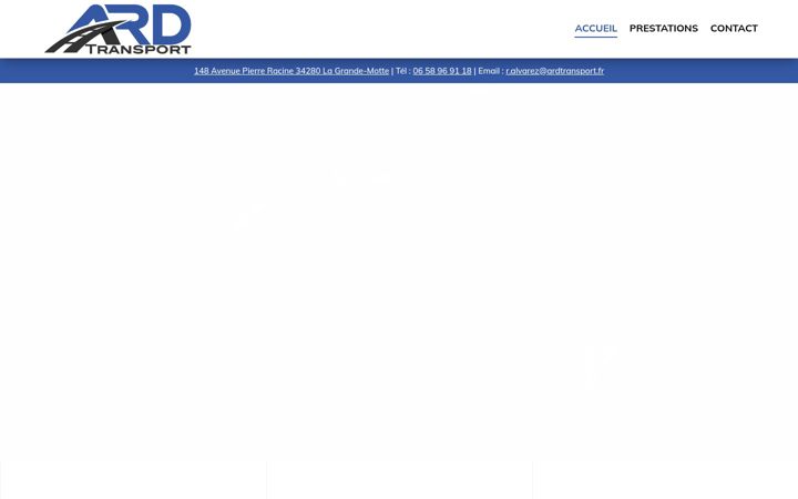 Screenshot του ard-transport.fr