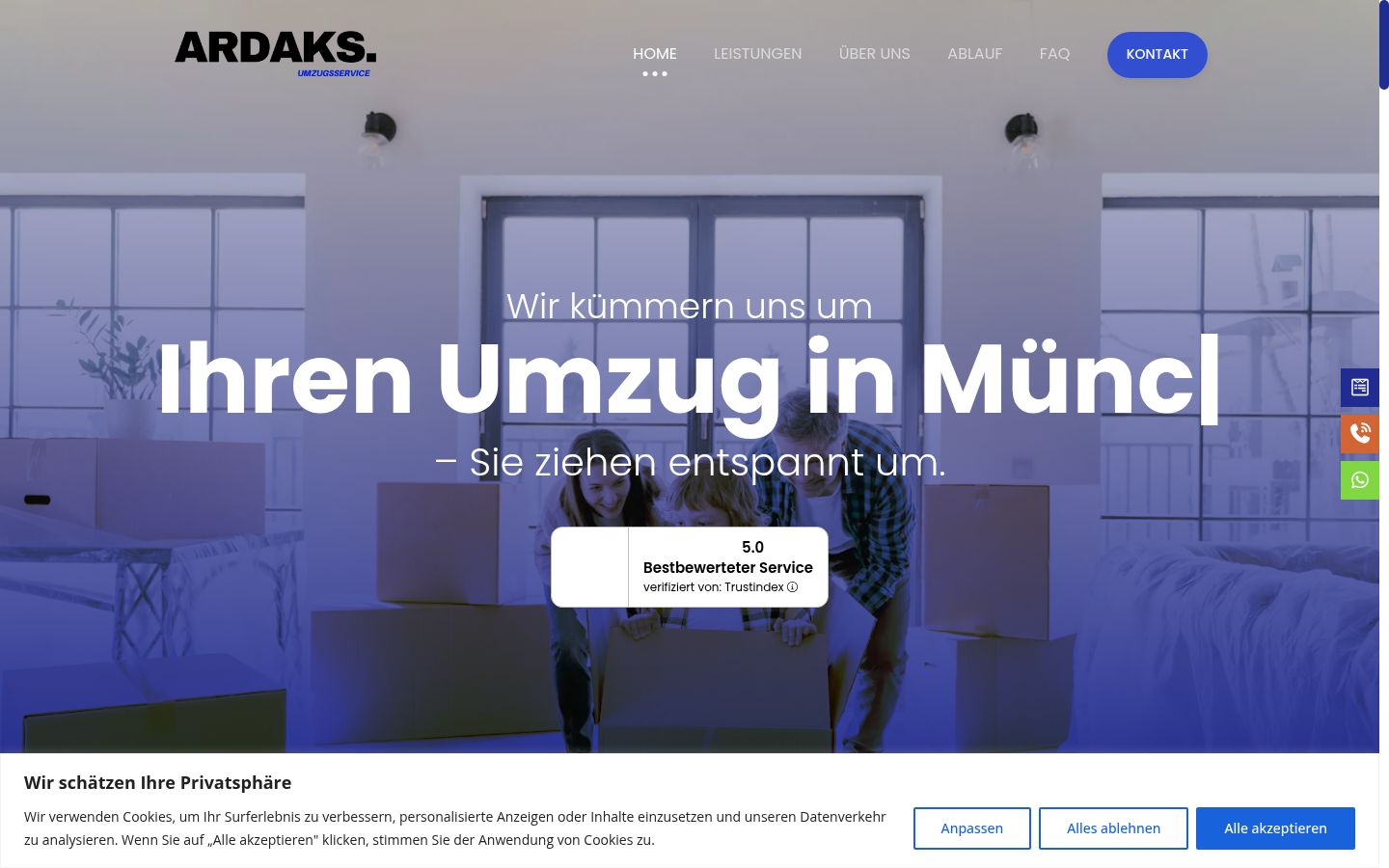 Ekrānuzņēmums ar piekrišanas baneri, kas tika rādīts pirms jebkādas mijiedarbības
