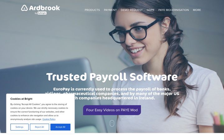 Screenshot of ardbrook.ie