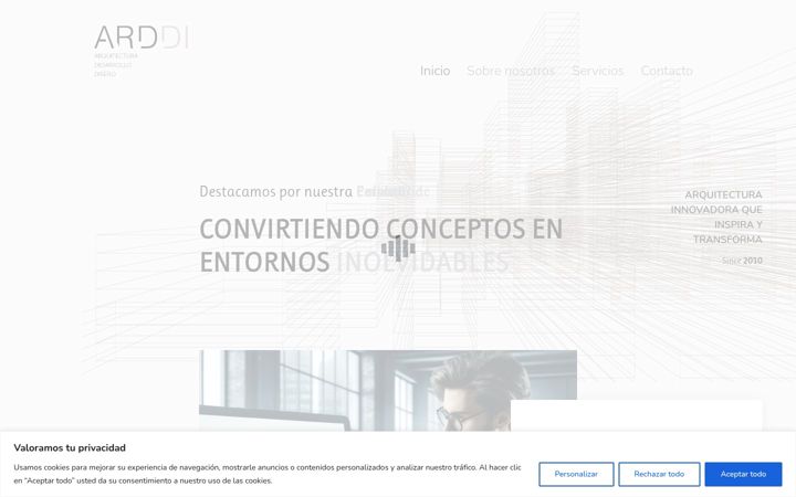 Screenshot of arddi.es