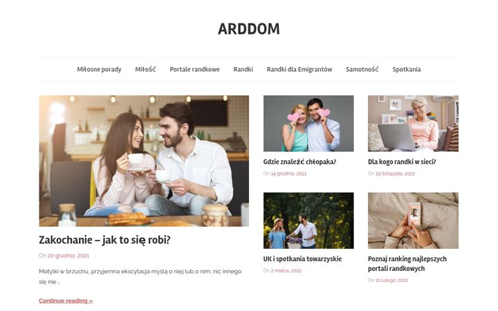 Capture d'écran de arddom.pl