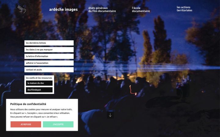 Screenshot von ardecheimages.org