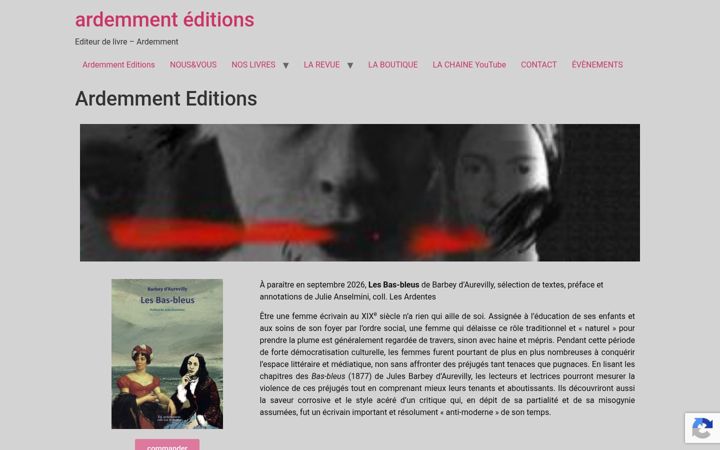 Captura de pantalla de ardemment.fr