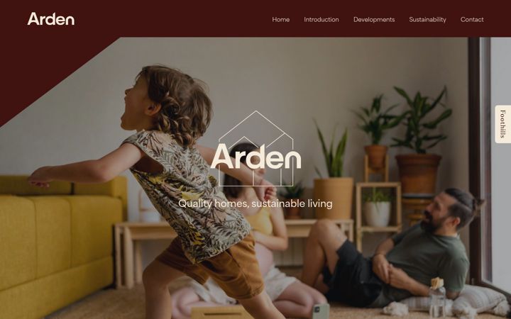 Screenshot di ardendevelopments.ie