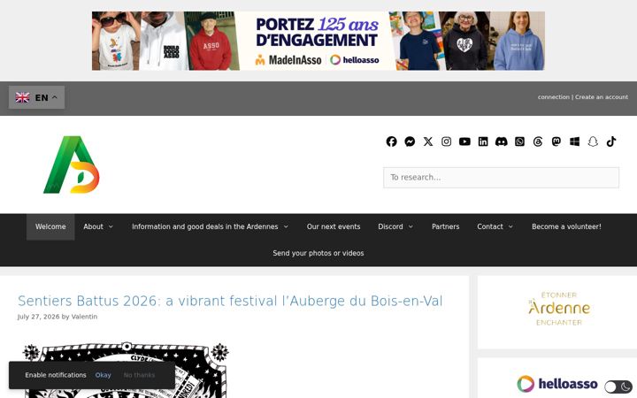 Screenshot του ardennesdecouverte.com