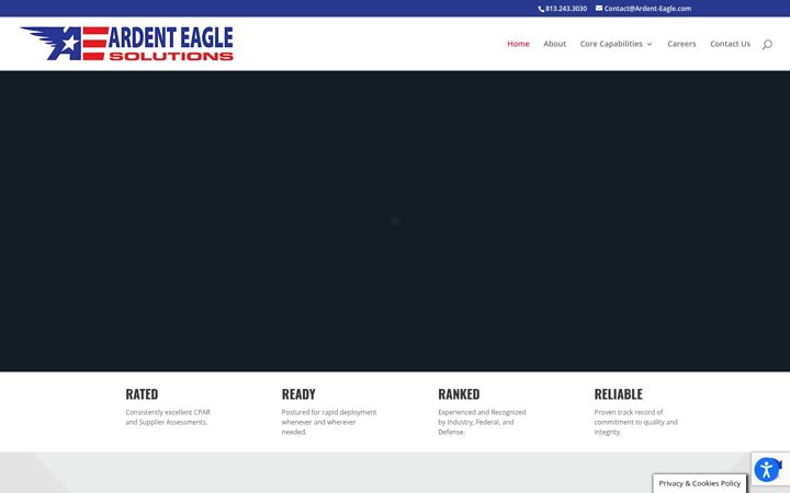 Zrzut ekranu ardenteagle.com