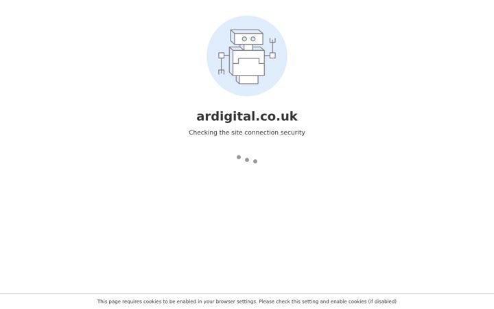 Captura de pantalla de ardigital.co.uk