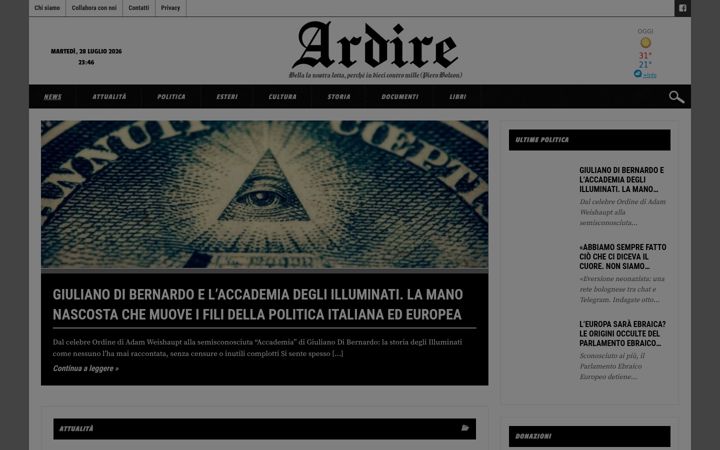 Snimka zaslona za ardire.org