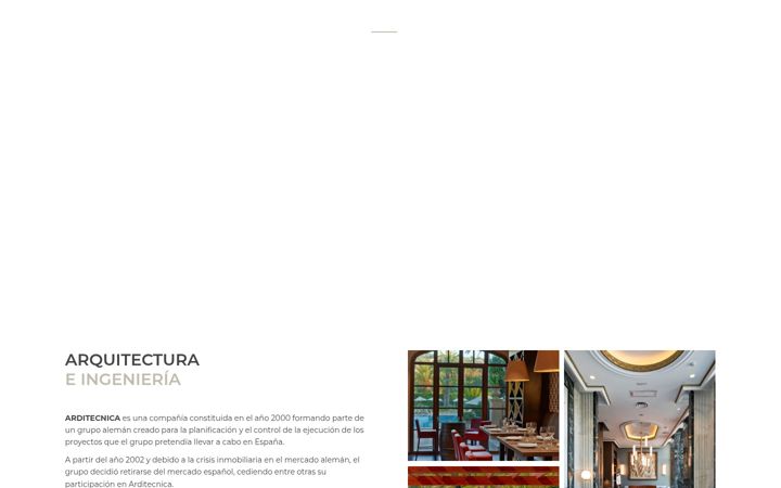 Captură de ecran a arditecnica.com