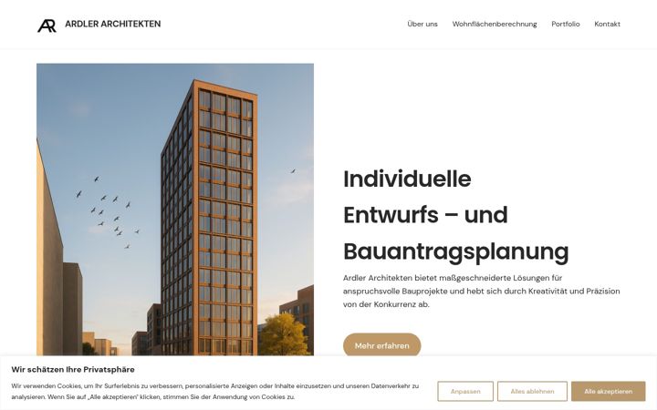 Ekrano kopija ardler-architekten.de