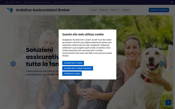 Screenshot του ardolinoassicurazioni.it