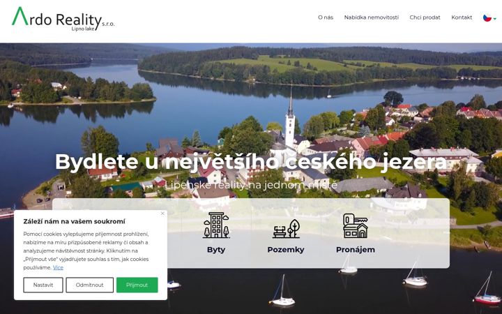 Képernyőkép: ardoreality.cz