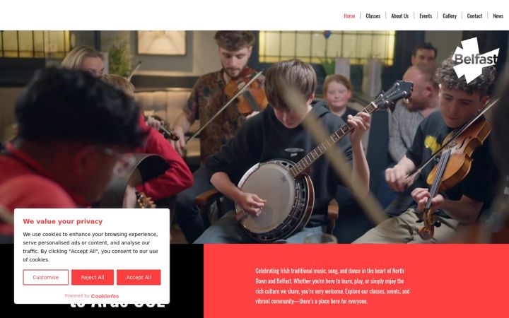 Screenshot of ardscce.co.uk