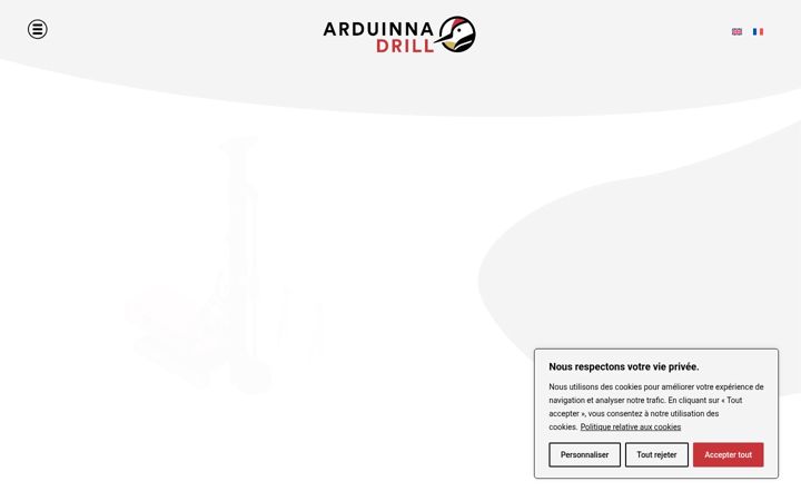 Captură de ecran a arduinnadrill.com