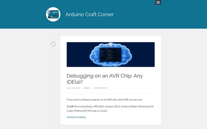 Képernyőkép: arduino-craft-corner.de
