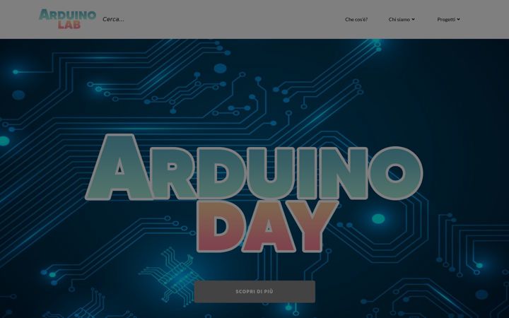 Snimka zaslona za arduinolabliceocafiero.it