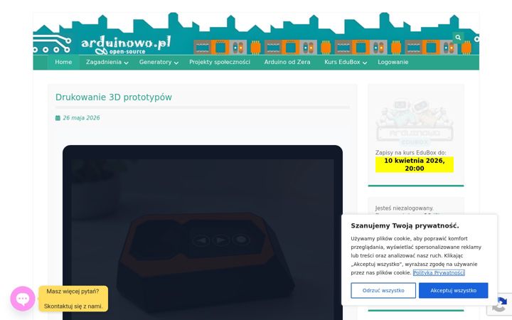 Ekrano kopija arduinowo.pl
