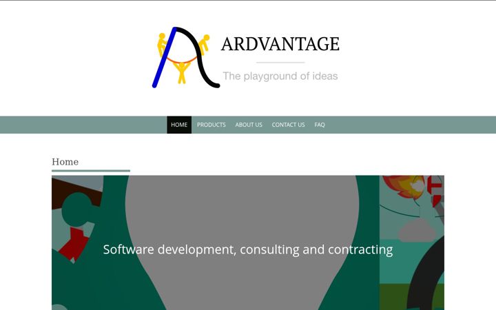 Snimka zaslona za ardvantage.com
