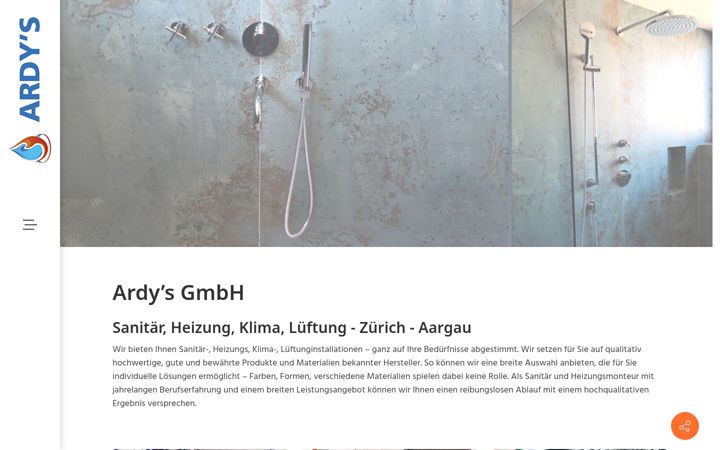 Screenshot di ardys.ch