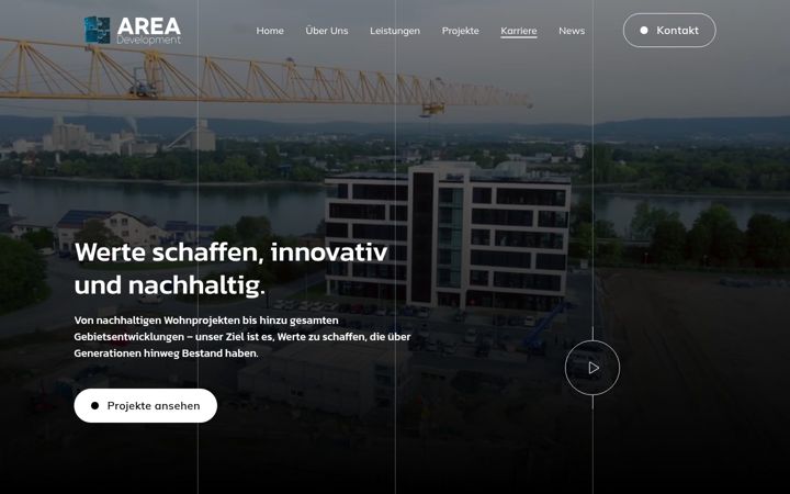 Ekrano kopija area-develop.de