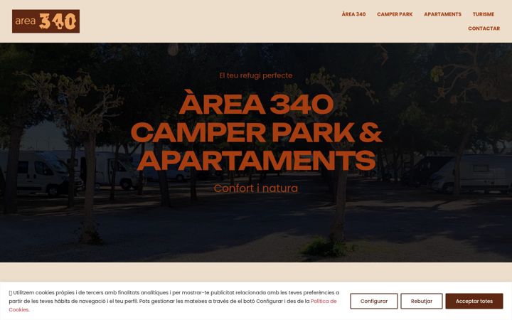 Capture d'écran de area340.com