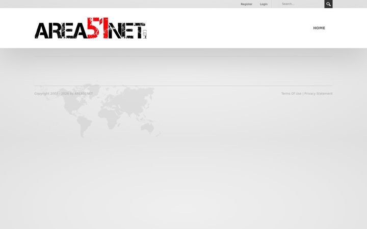 Screenshot ta' area51net.com