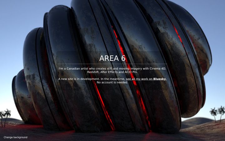 Capture d'écran de area6.com
