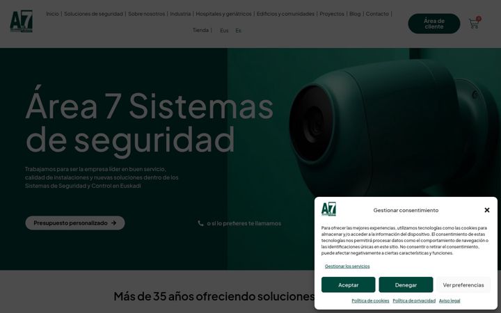 Screenshot of area7.eus