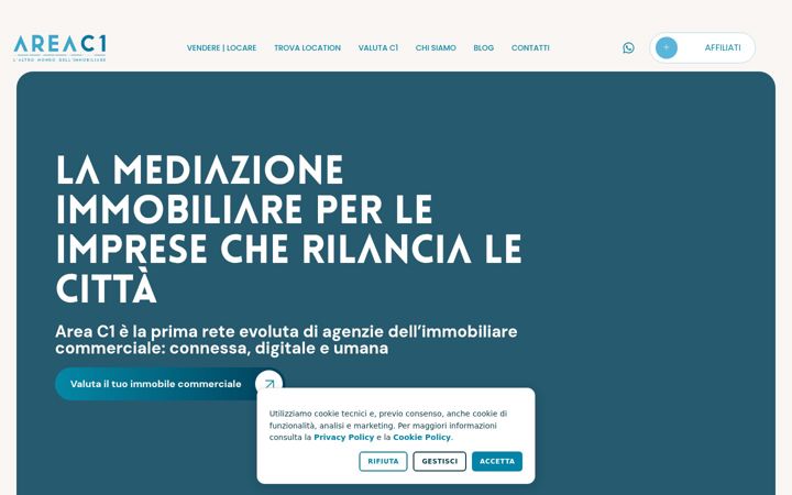 Screenshot of areac1.it