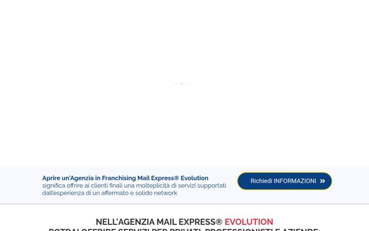 Zrzut ekranu areaclienti-mailexpress.it