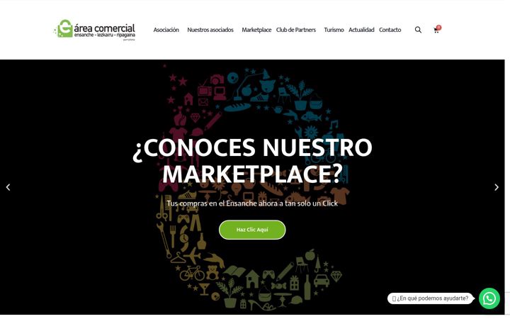Screenshot του areacomercial.com
