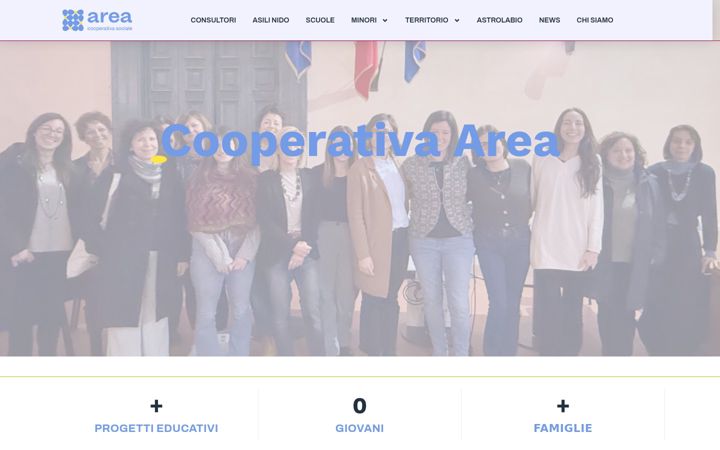 Zrzut ekranu areacoop.it