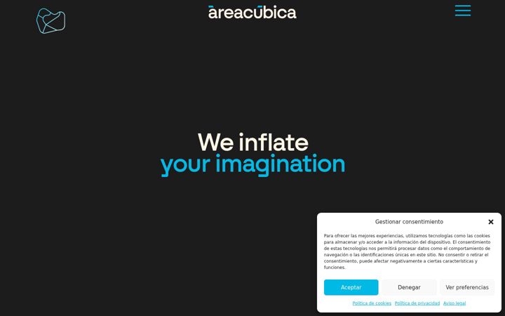 Zrzut ekranu areacubica.de