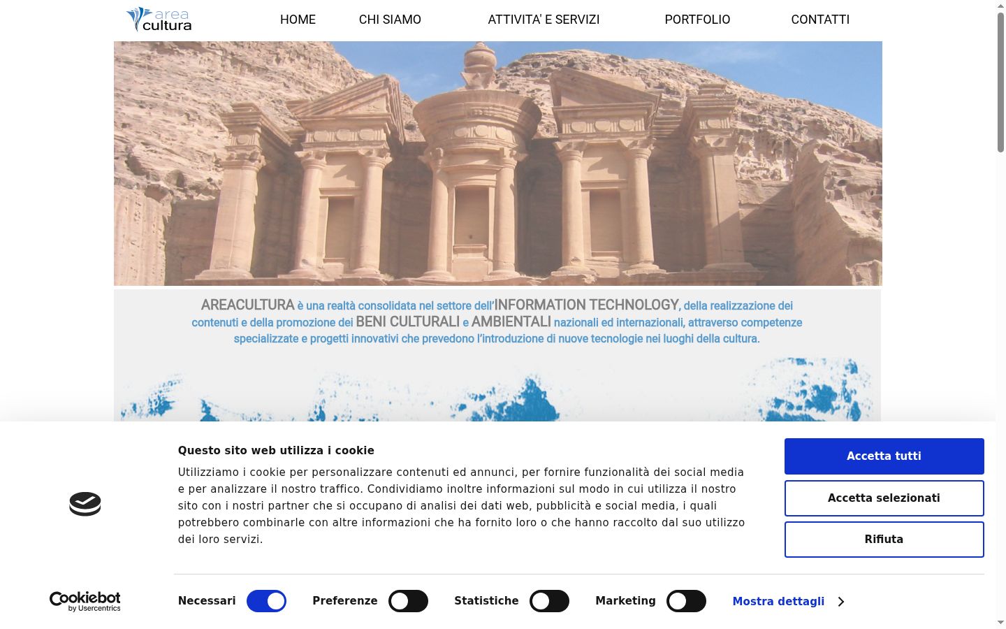 Screenshot tal-banner tal-kunsens muri qabel kwalunkwe interazzjoni