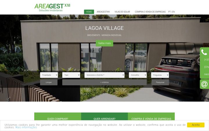 Screenshot του areagestxxi-imobiliaria.com