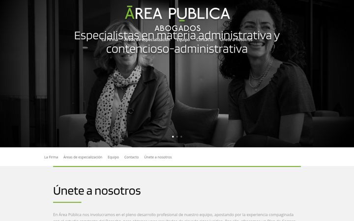 Skärmbild av areapublica.es