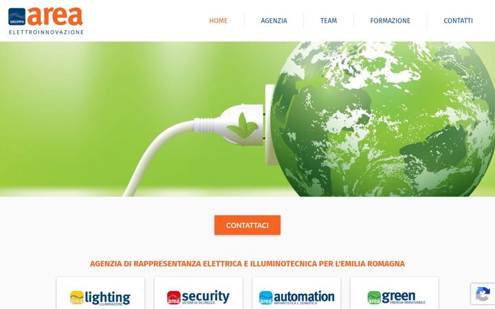 Screenshot of areasrl.net