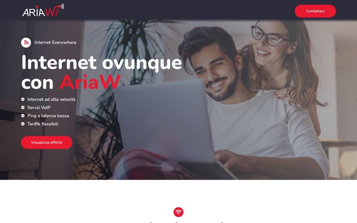 Screenshot of ariawi.it