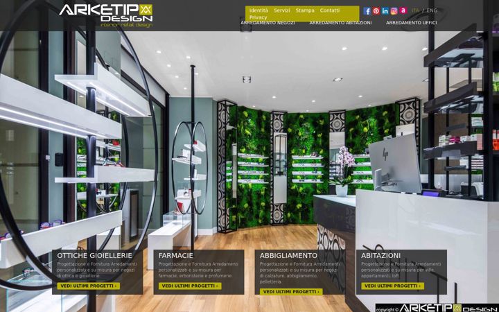Képernyőkép: arketipodesign.it