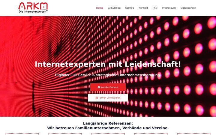 Screenshot of arkm.it