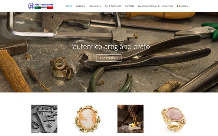 Screenshot of arly-oreficeria.it