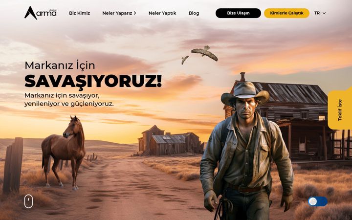 Screenshot του armadigital.com.tr