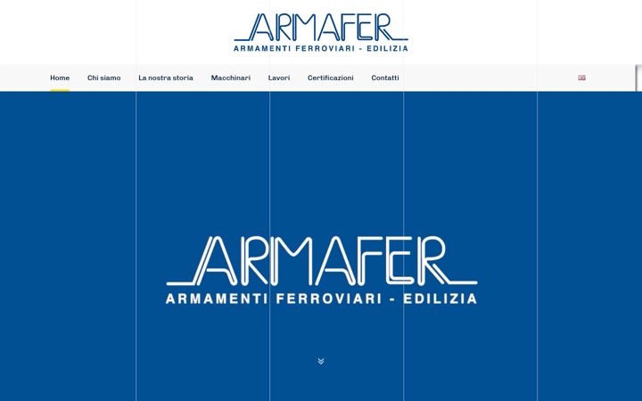 Zrzut ekranu armafer.it